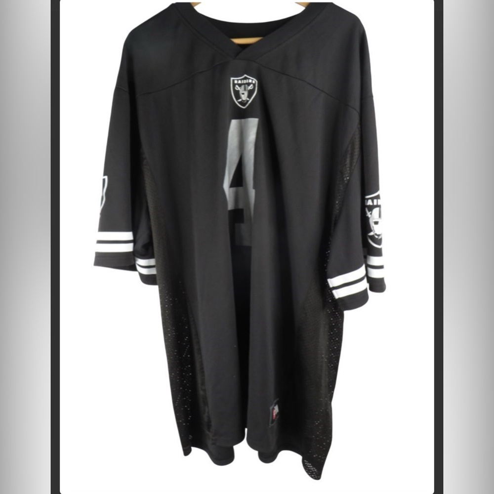 Raiders NFL Jersey #4 Size: 3XL (Men)